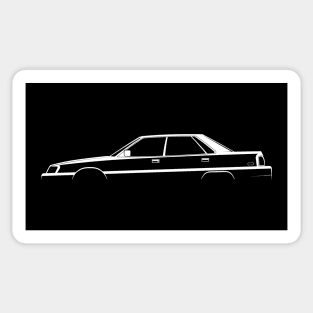 Mitsubishi Galant (1988) Silhouette Sticker